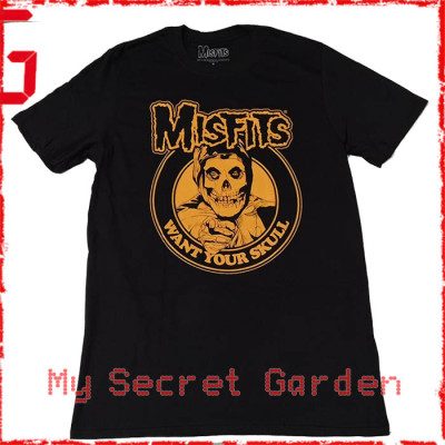 Misfits - Want Your Skull Official T Shirt ( Men M, L ) ***READY TO SHIP from Hong Kong***